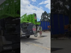 ZTC500H 50 tonluk kamyon vinci kamyon monte edilmiş teleskopik vinç hidrolik kaldırma ekipmanları