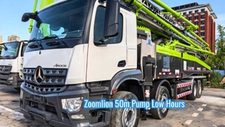 2021 Zoomlion 59m Beton Pompası Kamyonu